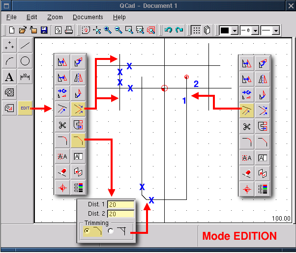 [Three examples of the function Edit]