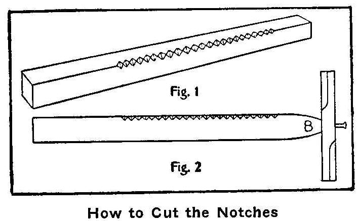 How to Cut the Notches 