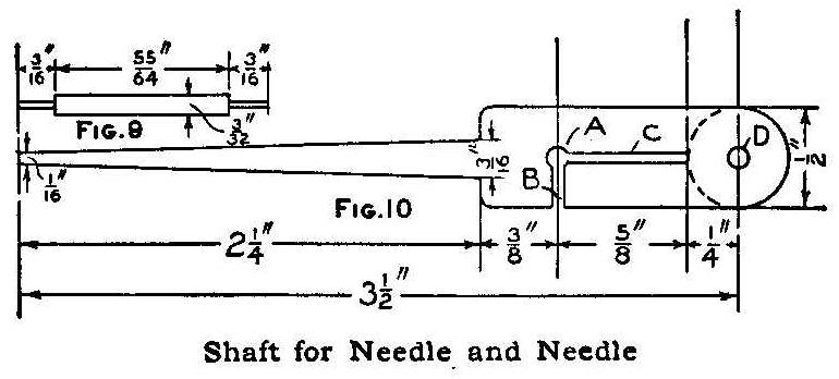 Shaft for Needle and Needle