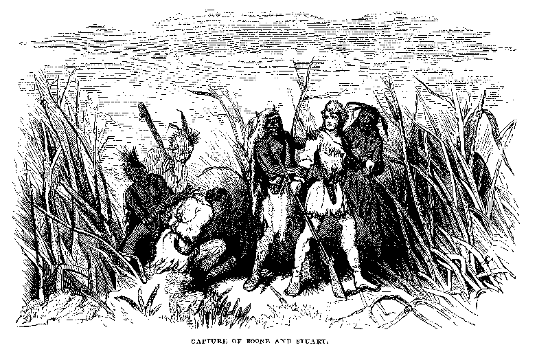 ILLUSTRATION: CAPTURE OF BOONE AND STUART