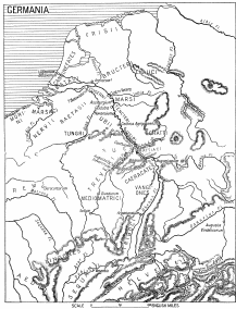 Map of Germania