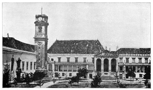 COIMBRA UNIVERSITY OF WHICH HENRY WAS THE OFFICIAL PATRON.