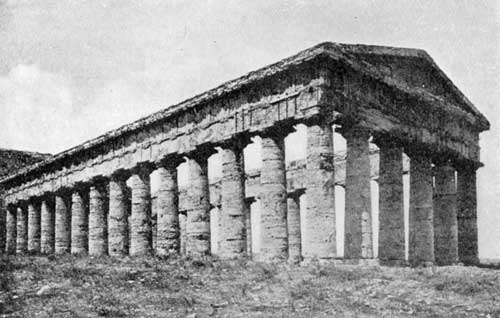 GREEK TEMPLE AT SEGESTA