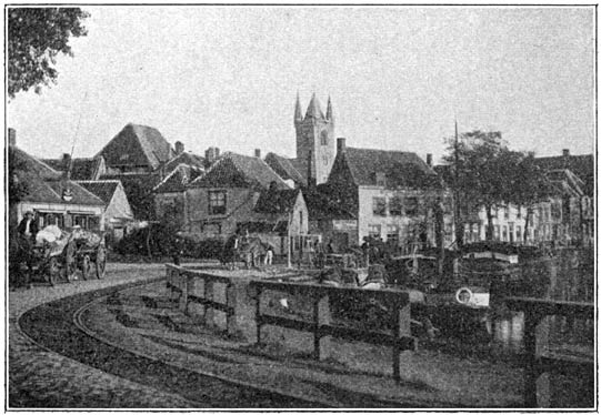 De haven van Sluis.