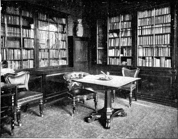 THE LIBRARY.

From a Photo. by Elliott & Fry.
