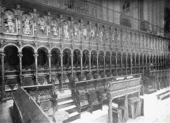 CATHEDRAL OF TOLEDO
The choir stalls