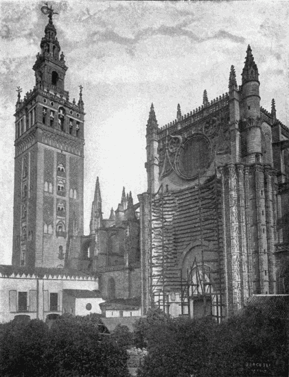 CATHEDRAL OF SEVILLE
The Giralda, from the Orange Tree Court