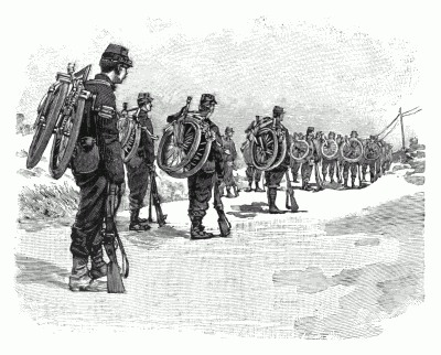 COMPAGNIE CYCLISTE: COLE MILITAIRE DE GYMNASTIQUE AT JOINVILLE-LE-PONT.