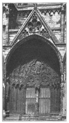 Porch of Lincoln Cathedral