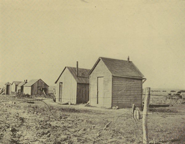 FIRST CHURCH AND PARSONAGE, ALVA, OKLAHOMA TERRITORY