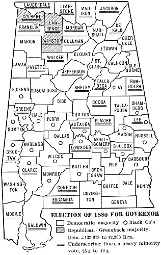 ELECTION OF 1880 FOR GOVERNOR