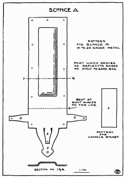 Sconce A.