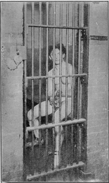 Inside the Cell at the City Tombs, Boston, Mass.