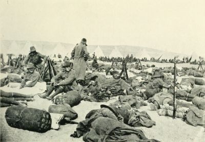 THE FIRST TENTS IN THE MENA DESERT CAMP