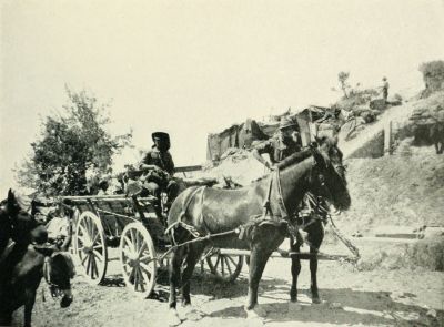 ARMY SERVICE WAGONS AT CAPE HELLES