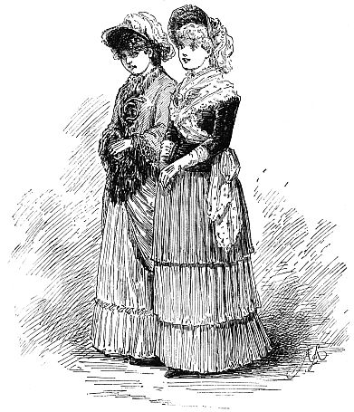 two young women