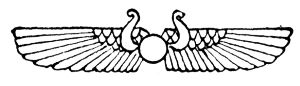 Winged Globe or Disc.