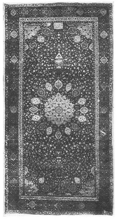 THE ARDEBIL MOSQUE CARPET.