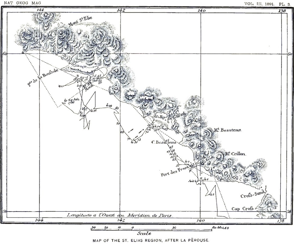 St. Elias region per La Perouse