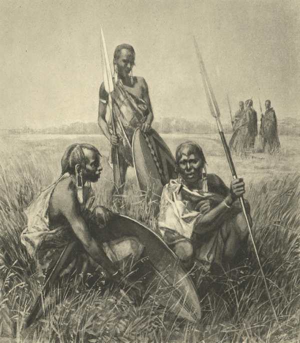 MASSAI-KRIEGER VON MUTYEK