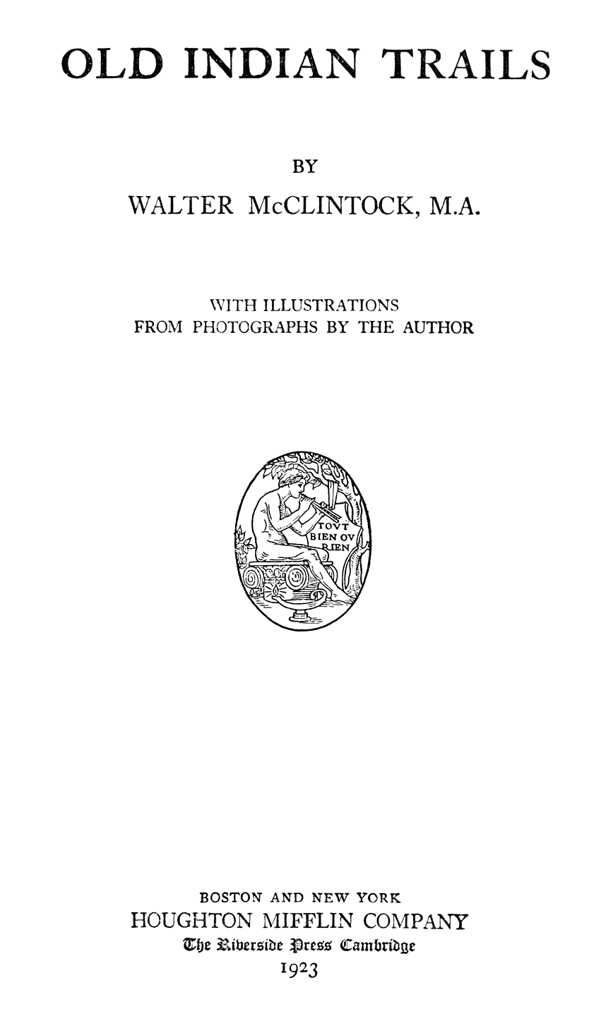 Original Title Page.