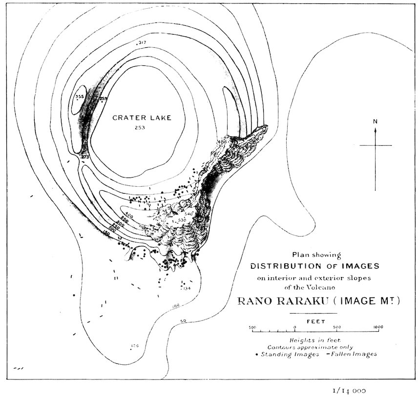 PLAN OF RANG RARAKU.