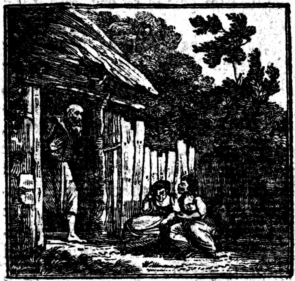 Hermit in doorway