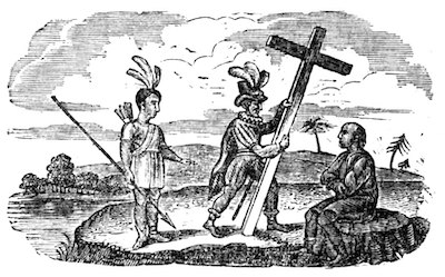 erecting a Cross