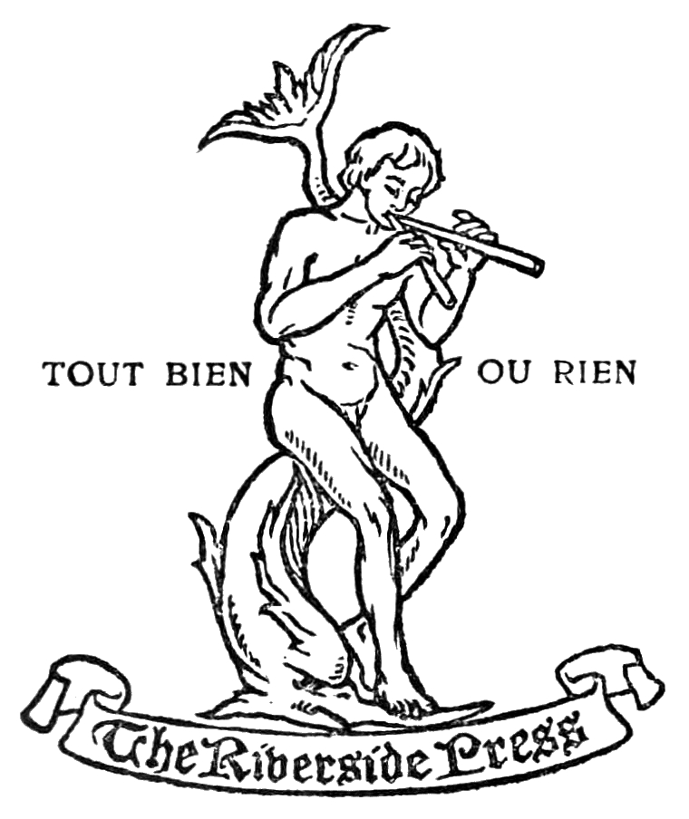 TOUT BIEN OU RIEN; The Riverside Press