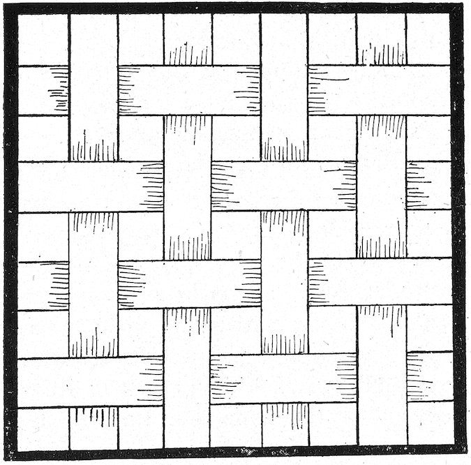 Section of Lattice Work.